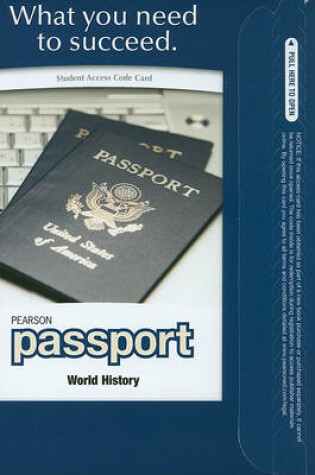 Cover of Pearson Passport -- Standalone Access Card -- for World History