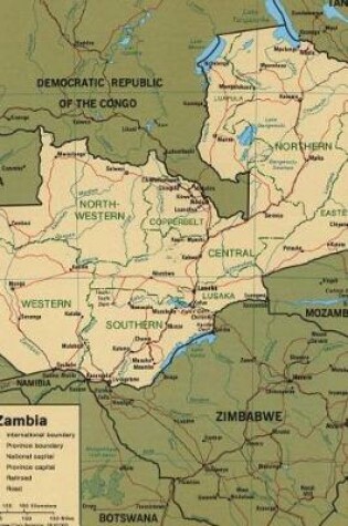 Cover of A Map Zambia in Africa Journal