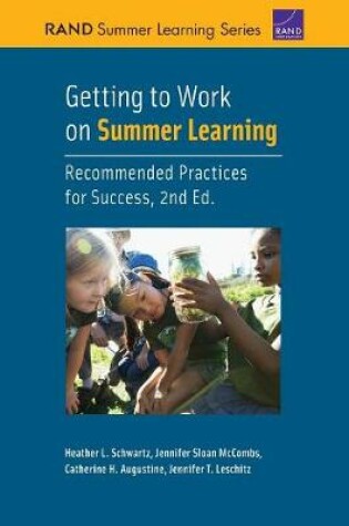 Cover of Getting to Work on Summer Learning