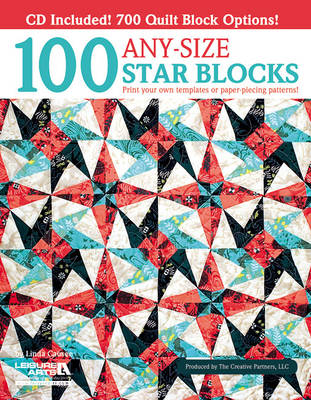 Book cover for 100 Any-size Star Blocks