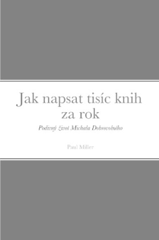 Cover of Jak napsat tis�c knih za rok