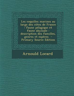 Book cover for Les Coquilles Marines Au Large Des Cotes de France