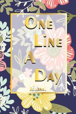 Book cover for One Line a Day Journal