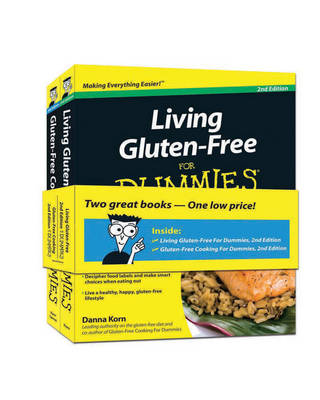 Book cover for Living Gluten-Free For Dummies, 2nd Edition & Gluten-Free Cooking For Dummies Book Bundle