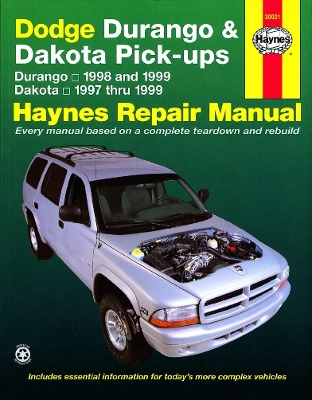 Book cover for Dodge Dakota Pick Up & Durango (97 - 99)