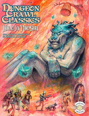 Book cover for Dungeon Crawl Classics #86: Hole in the Sky