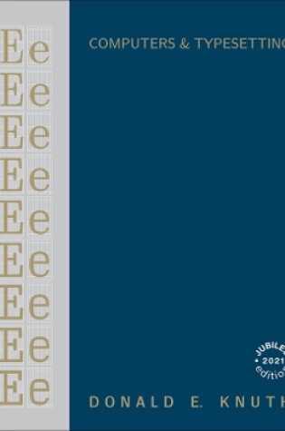 Cover of Computers & Typesetting, Volume E