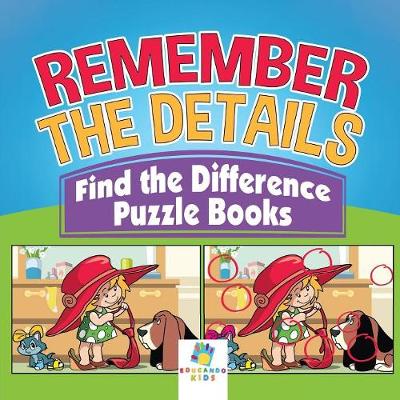 Book cover for Remember the Details Find the Difference Puzzle Books