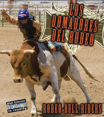 Book cover for Los Domadores del Rodeo (Rodeo Bull Riders)