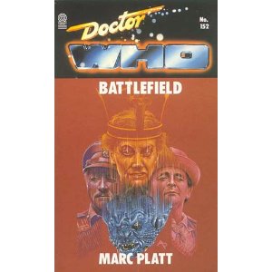 Book cover for Doctor Who-Battlefield