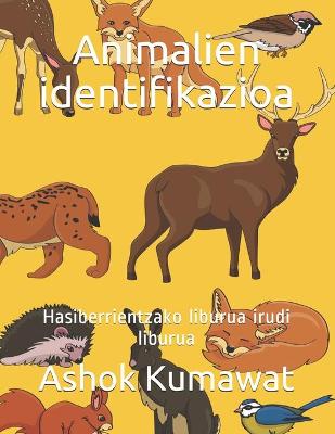 Book cover for Animalien identifikazioa