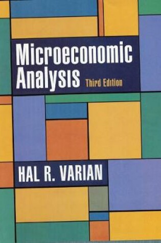 Cover of Microeconomic Analysis