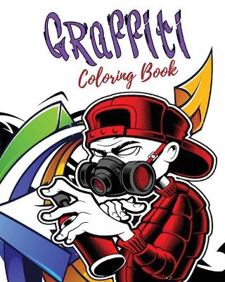 Book cover for Graffiti Coloring Book