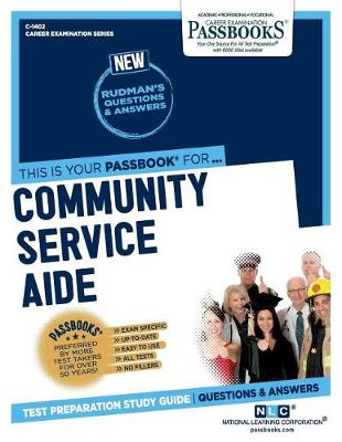 Book cover for Community Service Aide (C-1402)