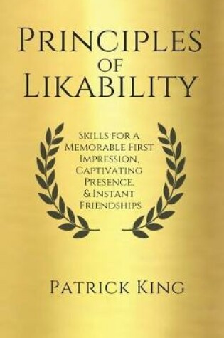 Cover of Principles of Likability