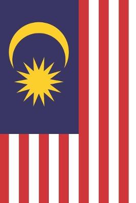 Book cover for Malaysia Travel Journal - Malaysia Flag Notebook - Malaysian Flag Book