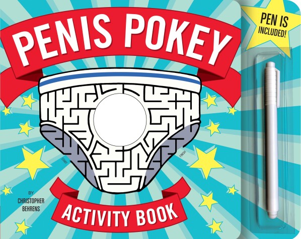 Book cover for Penis Pokey Activity Book