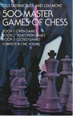 Book cover for 500 Master Games of Chess