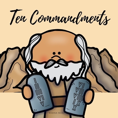 Book cover for Ten Commandments For Kids