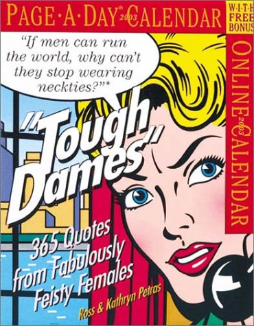 Book cover for 2003 Tough Dames Pad Calendar