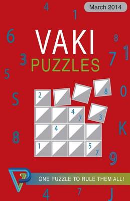 Book cover for Vaki Puzzles March 2014