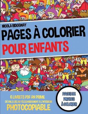 Book cover for Pages de pirates à colorier (Pages à colorier pour enfants)