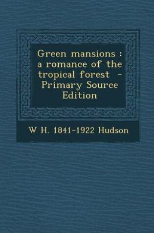 Cover of Green Mansions