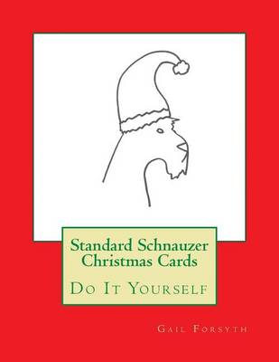 Book cover for Standard Schnauzer Christmas Cards