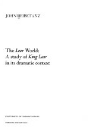 Cover of The Lear World