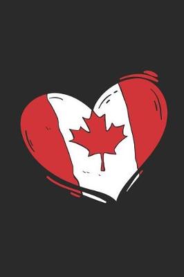 Book cover for Canada Heart with Maple Leaf