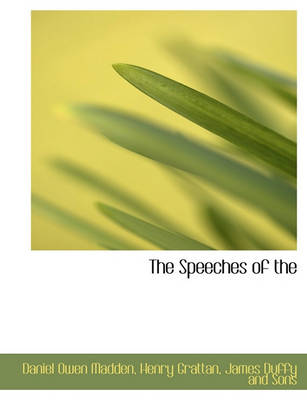 Book cover for The Speeches of the