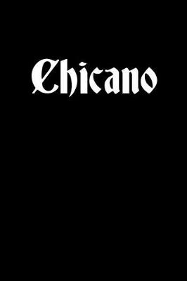 Book cover for Chicano