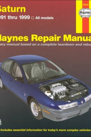 Cover of Saturn (91-99) Automotive Repair Manual