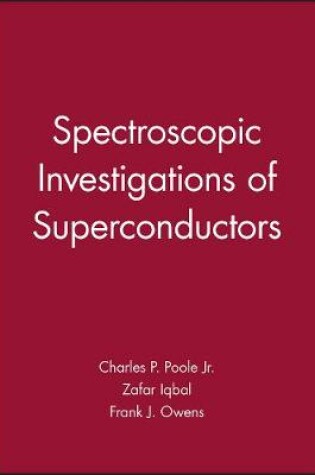 Cover of Spectroscopic Investigations of Superconductors