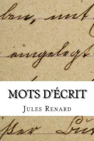 Cover of Mots d' crit
