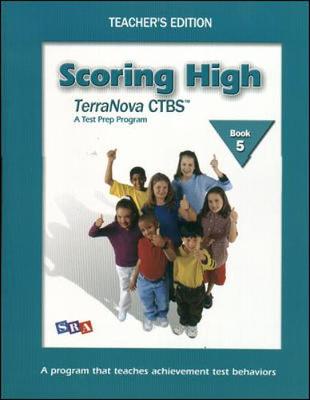 Cover of Scoring High on the TerraNova CTBS - Teacher's Edition with Poster - Grade 5