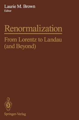 Book cover for Renormalization