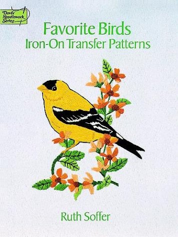 Book cover for Favorite Birds Iron-on Transfer Patterns