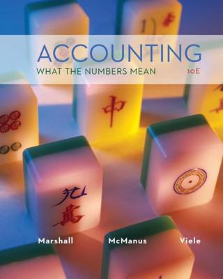 Book cover for Accounting: What the Numbers Mean with Connect Access Card