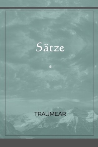 Cover of Sätze