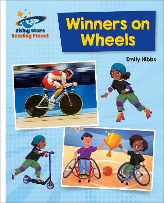 Book cover for Reading Planet - Winners on Wheels - White: Galaxy