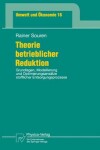 Book cover for Theorie betrieblicher Reduktion