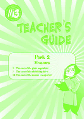 Book cover for Maths Investigator: MI3 Teacher's Guide Topic Pack B: Measures