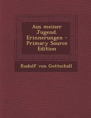 Book cover for Aus Meiner Jugend. Erinnerungen