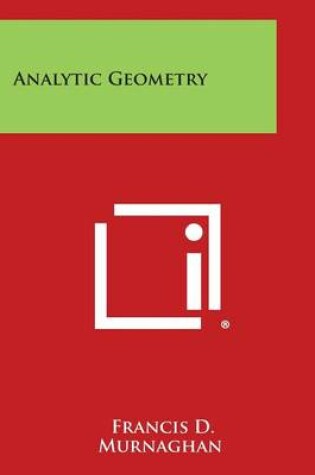 Cover of Analytic Geometry