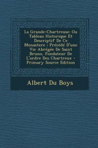 Cover of La Grande-Chartreuse