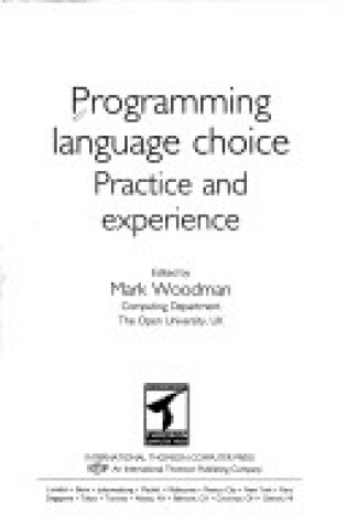 Cover of Programming Language Choice