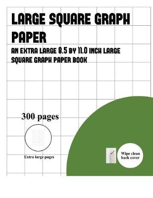 Cover of Large Square Graph Paper (300 pages)