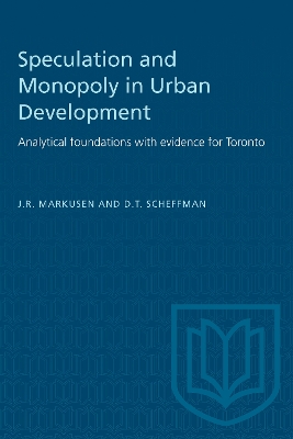 Book cover for Speculation and Monopoly in Urban Development