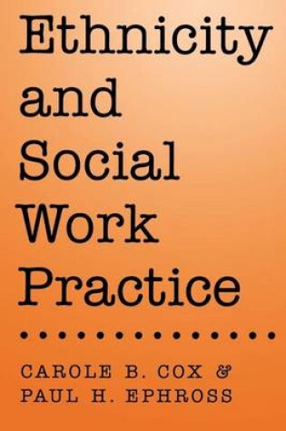 Cover of Ethnicity and Social Work Practice